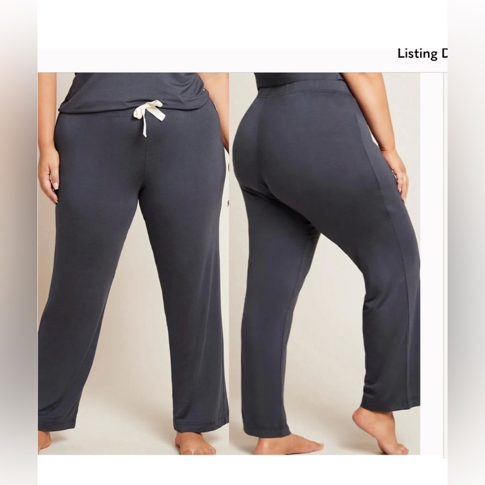 Boody Goodnight Sleep Pant Bamboo Stretch Cooling Storm Blue